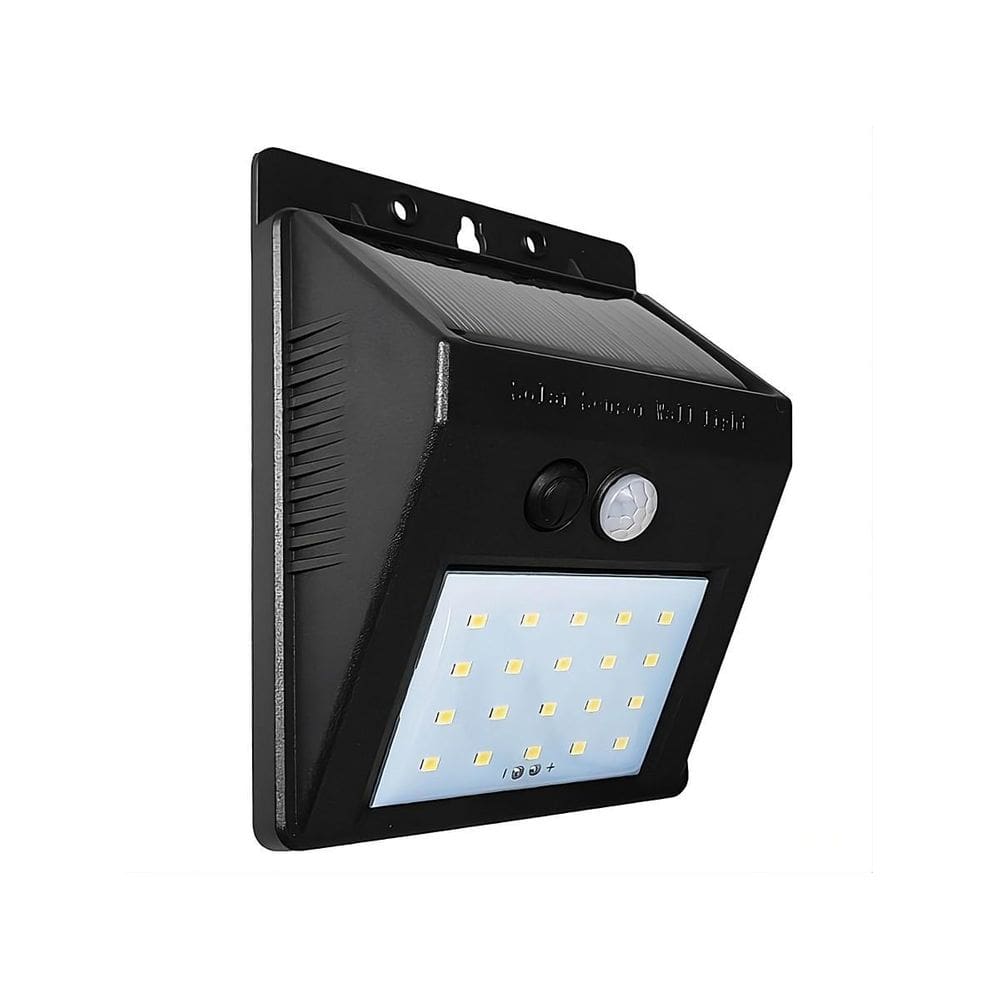 Arandela Recarregável Luz Solar E Sensor De Movimento Luatek