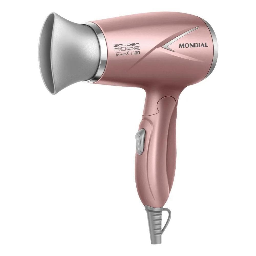 Secador De Cabelos Travel Golden Rose 1200W Sc-47-Gr Mondial