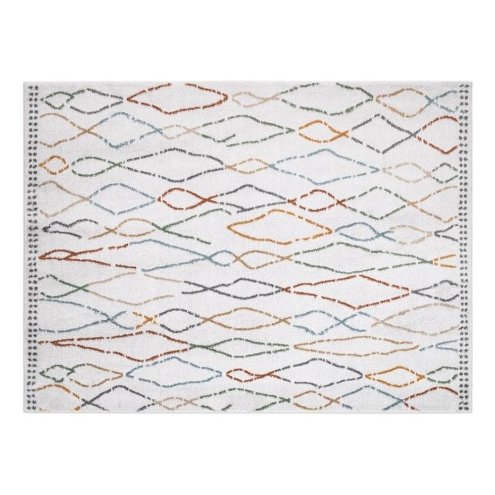 Tapete Sala Classic Serena Gelo 250X300Cm Colorido