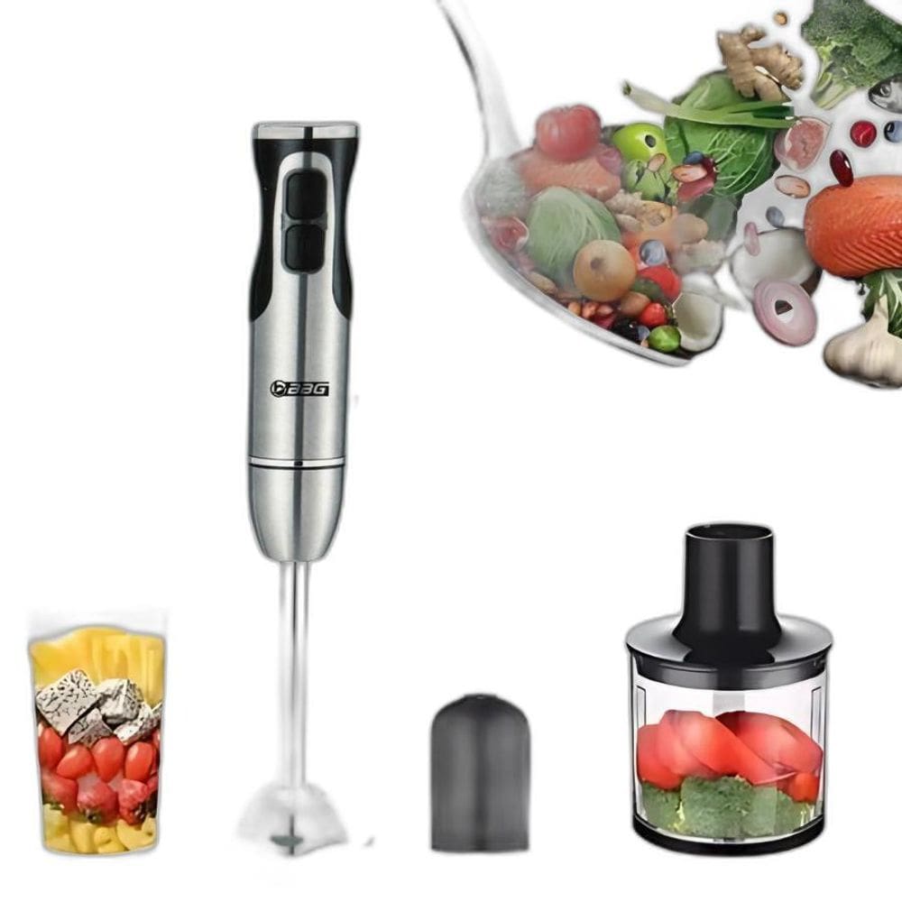 Mixer Turbo 3 Em 1 Inox 500W 110V Praticidade E