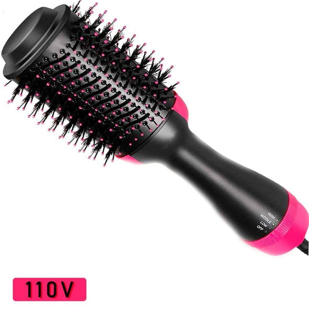 Secador Cabelo E Escova Alisadora Secadora