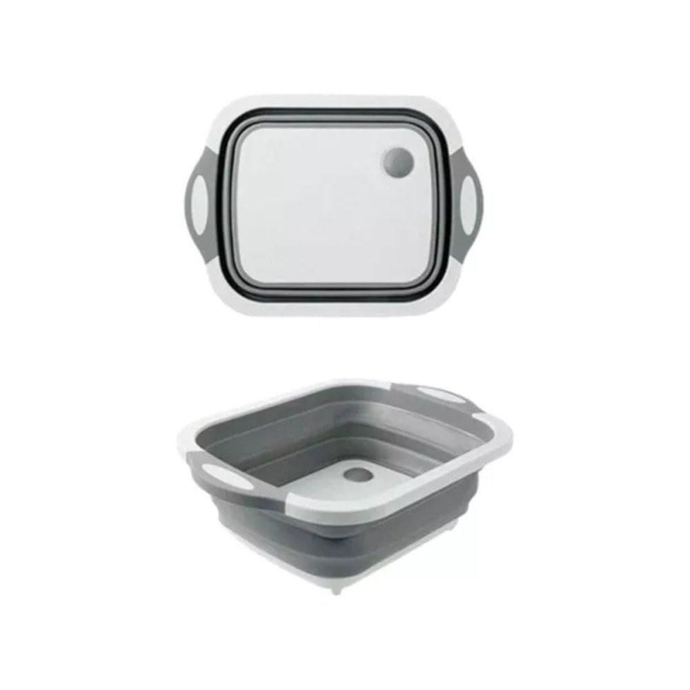 Bacia De Silicone Retrátil Multiuso