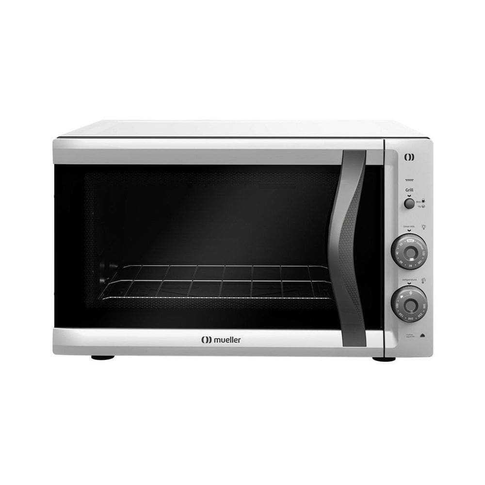 Forno De Bancada Mueller 50 Litros Com Grill Branco Mfb50F