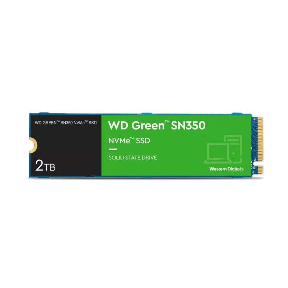 Ssd M.2 Westerndigital Wd Green Sn350, 2Tb, 2400Mbs