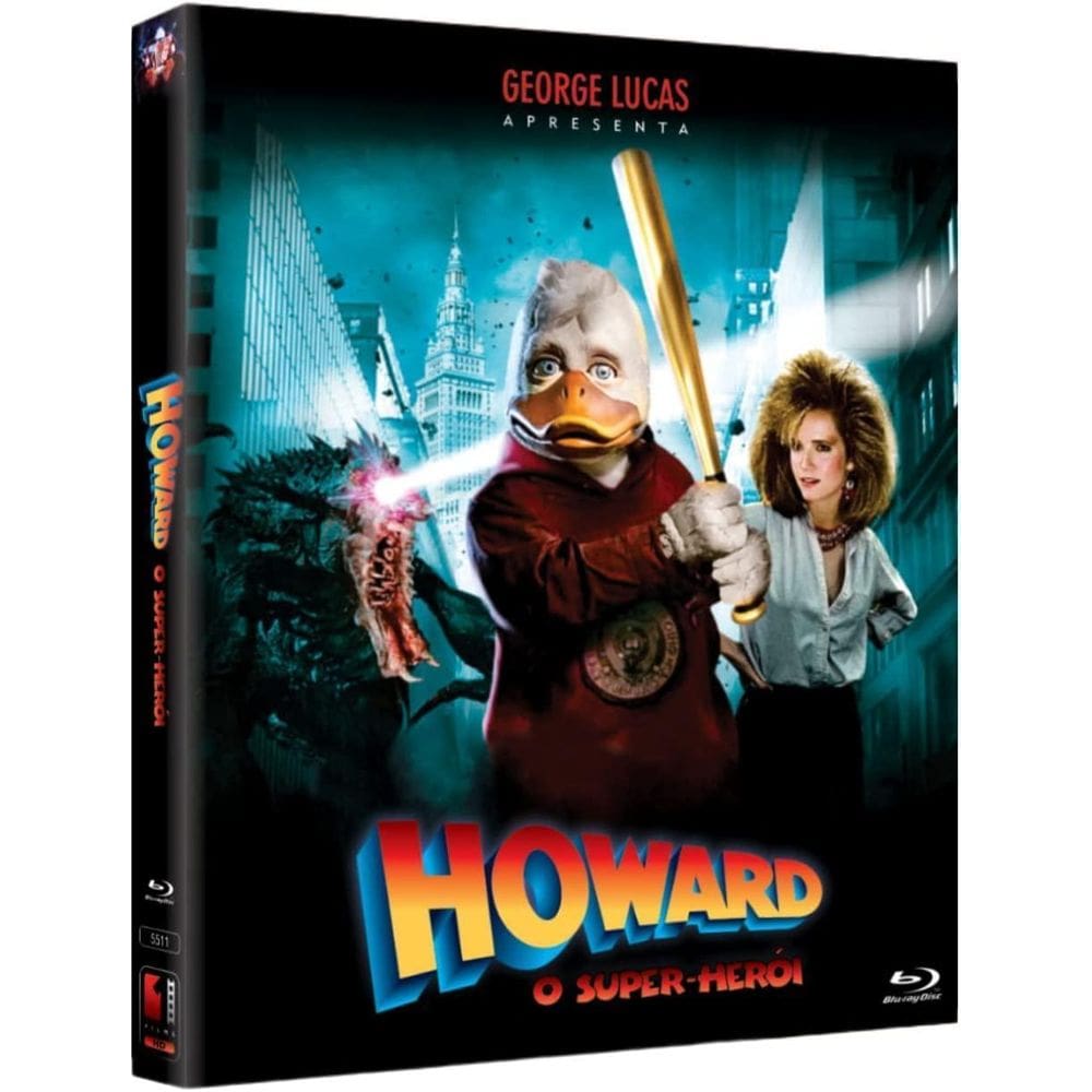 Box Blu-Ray Howard - O Super Herói   Bd + Cd + Luva +Cards