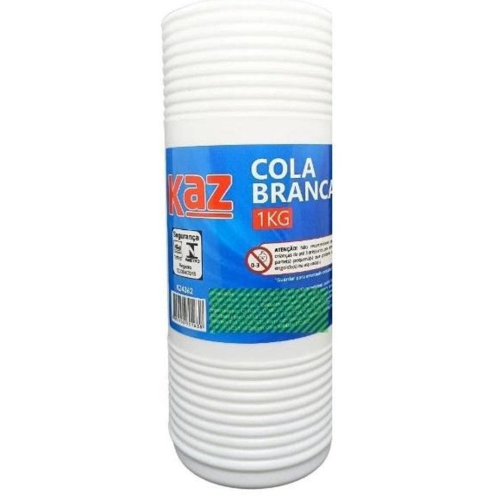 Cola Branca Líquida 500G E 1Kg- Kaz Trabalho Escolares