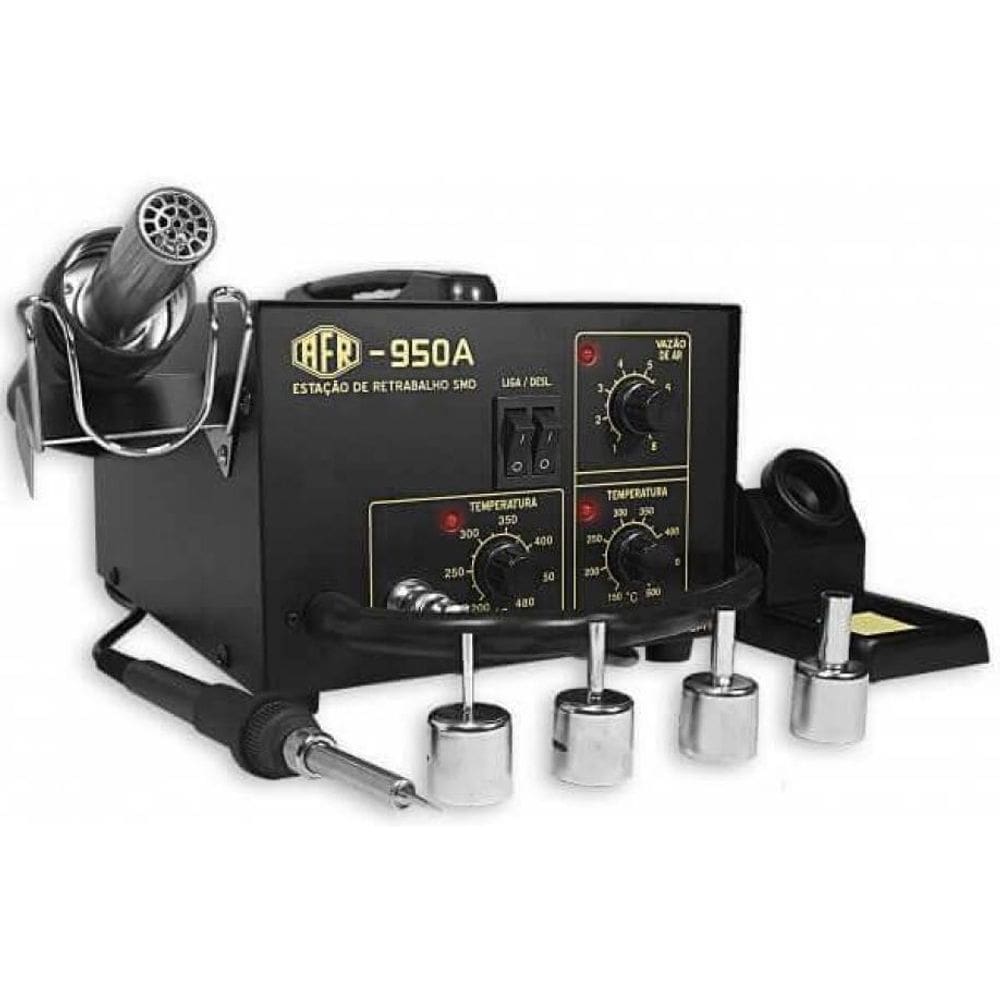 Afr Max 950A - Estacao De Retrabalho/Solda Dupla 127 Volts