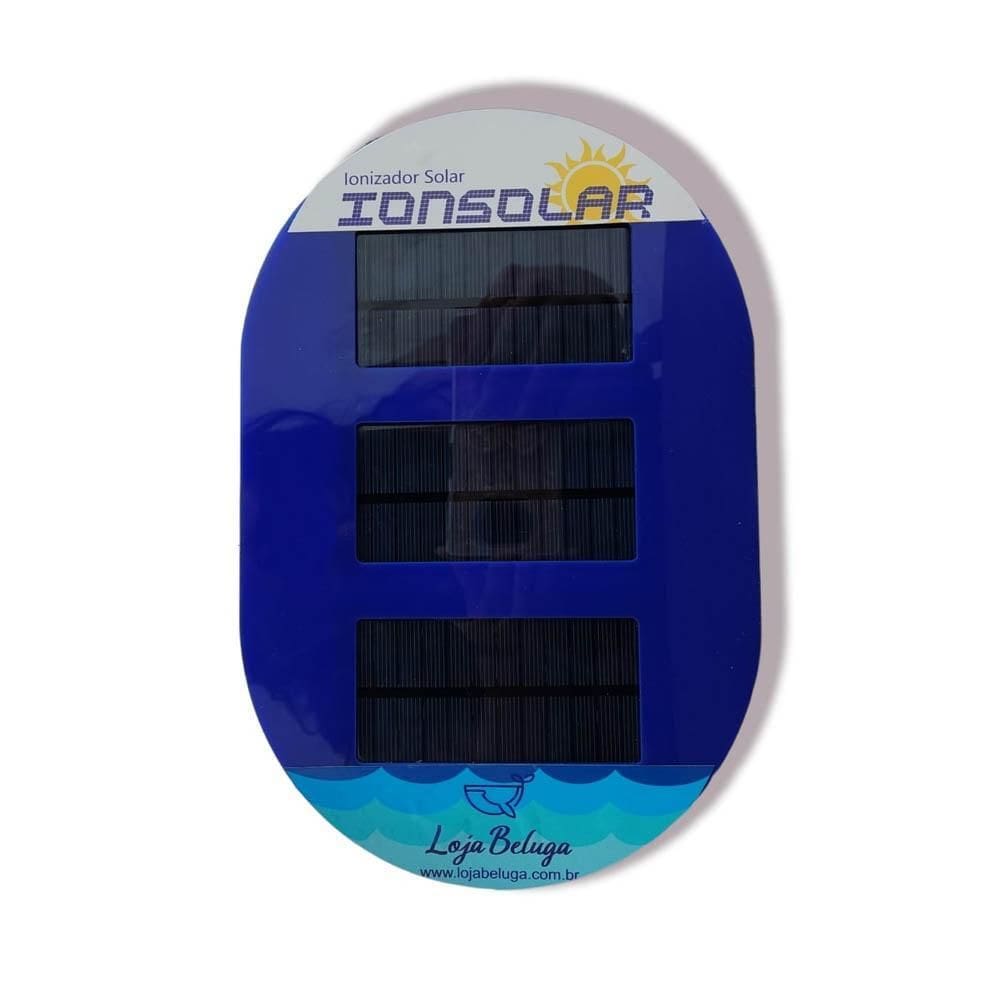 Ionizador Solar Flutuanre Triplo Para Piscina - 260.000L