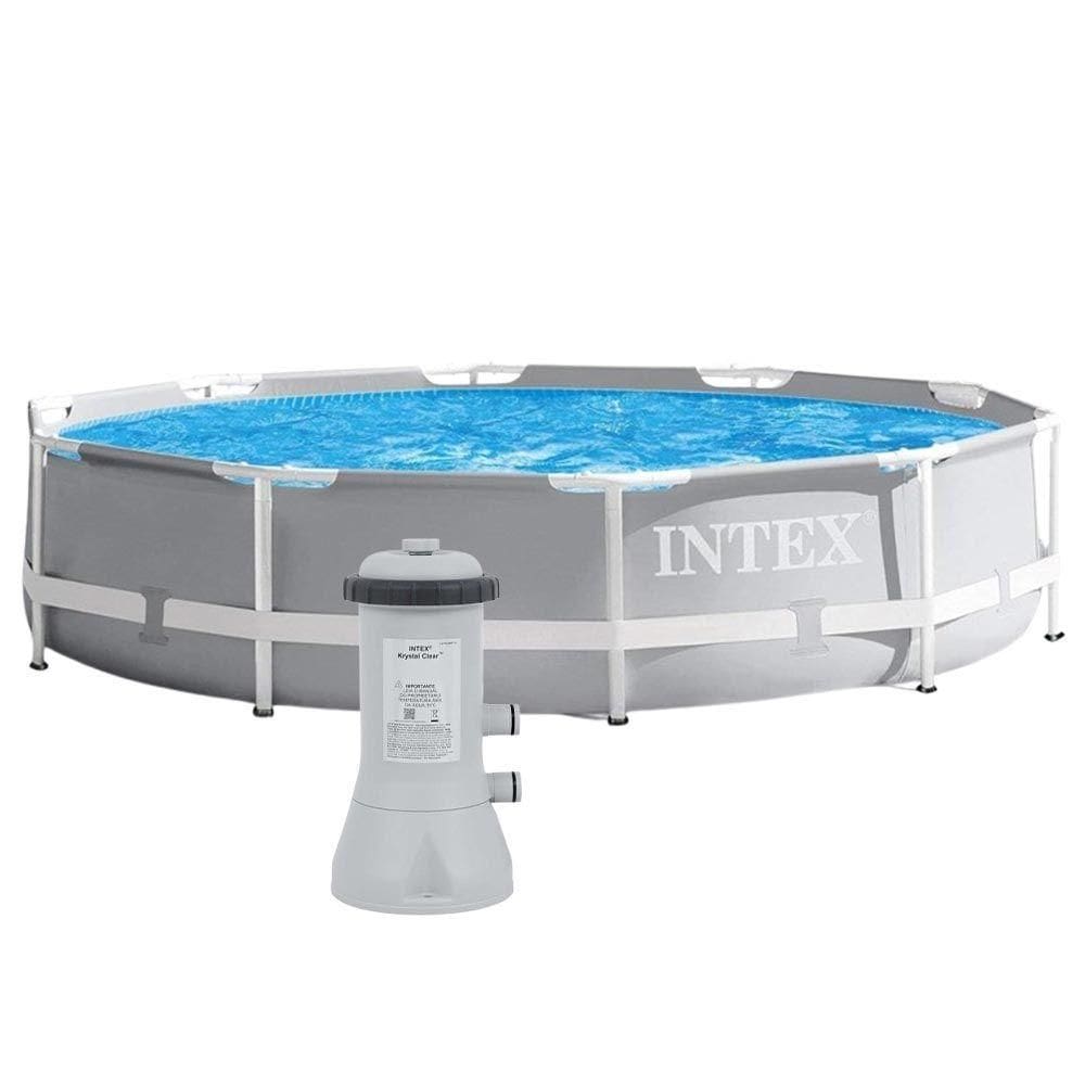 Piscina Estrutural 6.503l Prism Bomba Filtrante 220v Intex