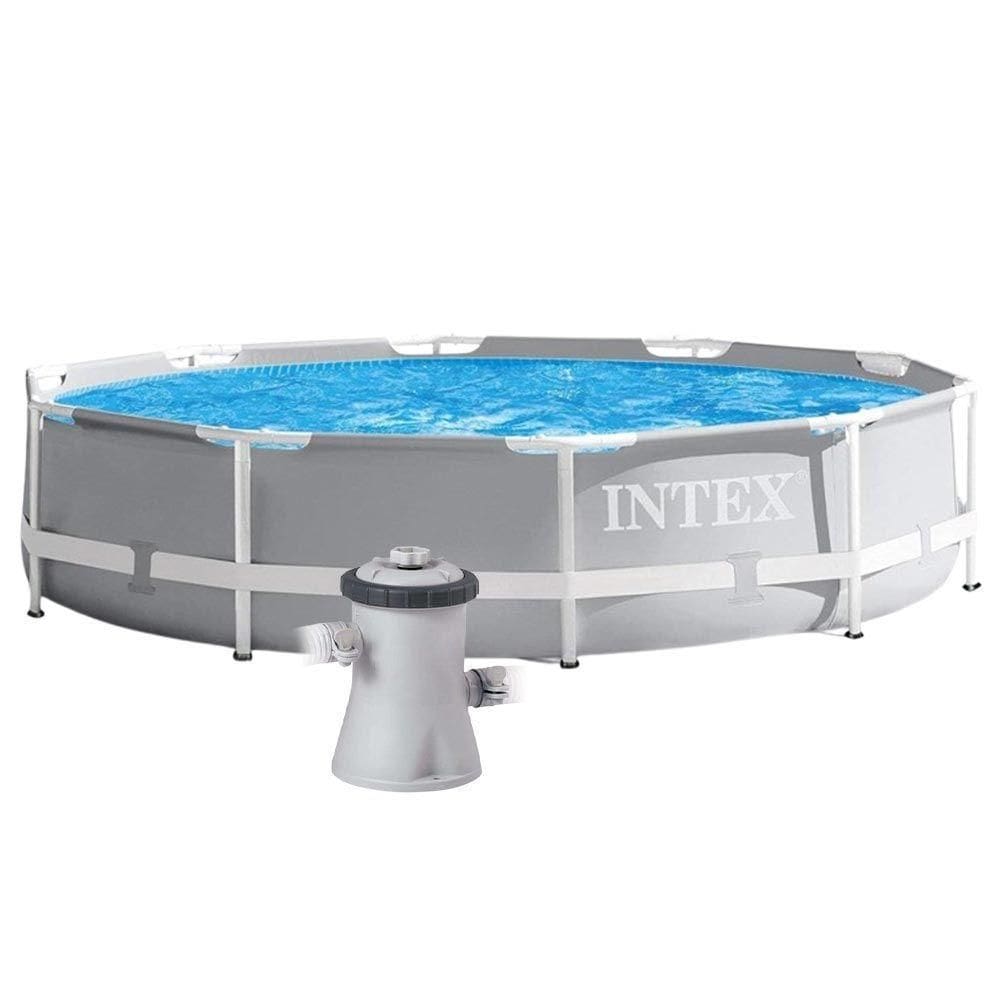 Piscina Estrutural 4.485l Prism Bomba Filtrante 220v Intex