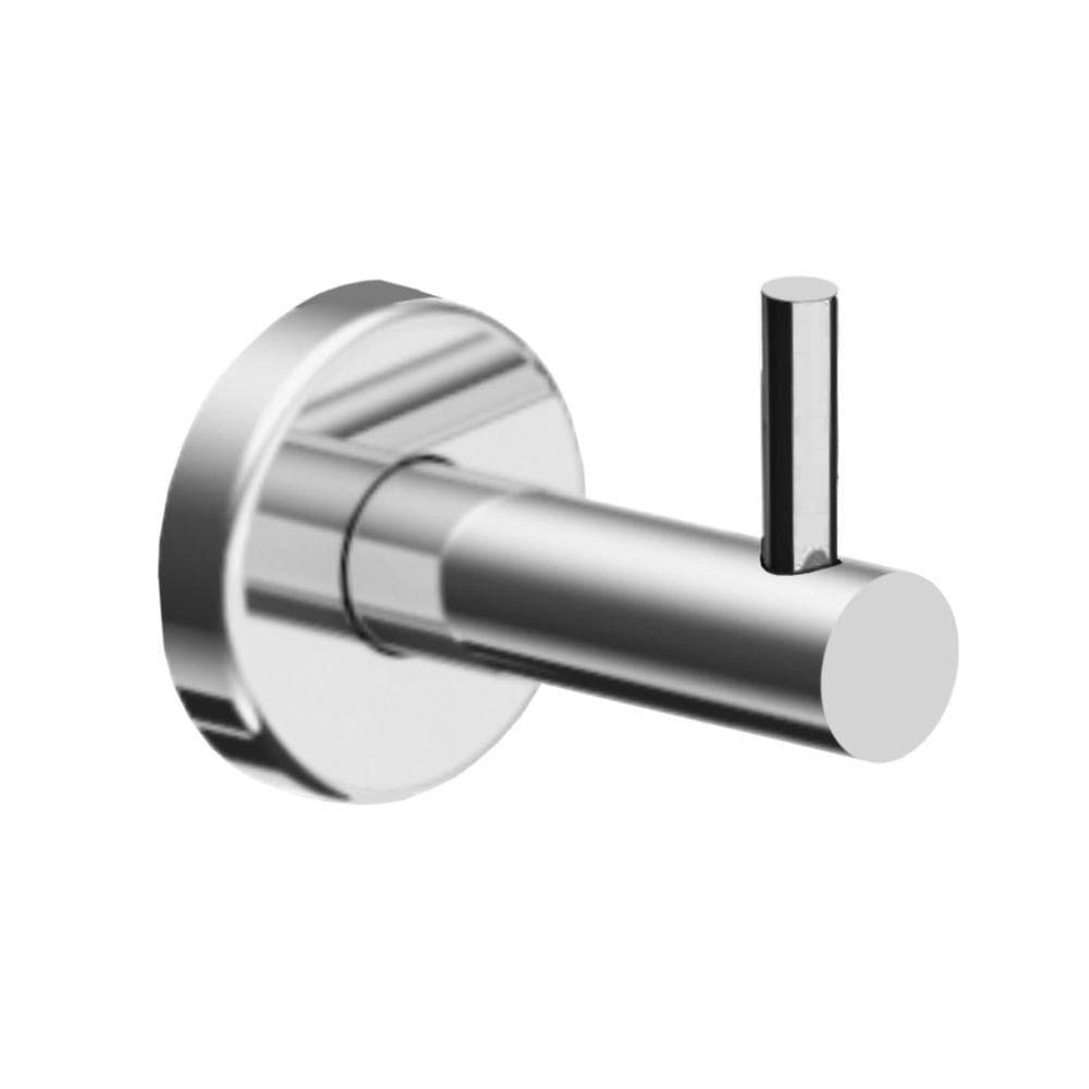 Cabide Gancho Para Banheiro Escovado Atenas Grego Metal