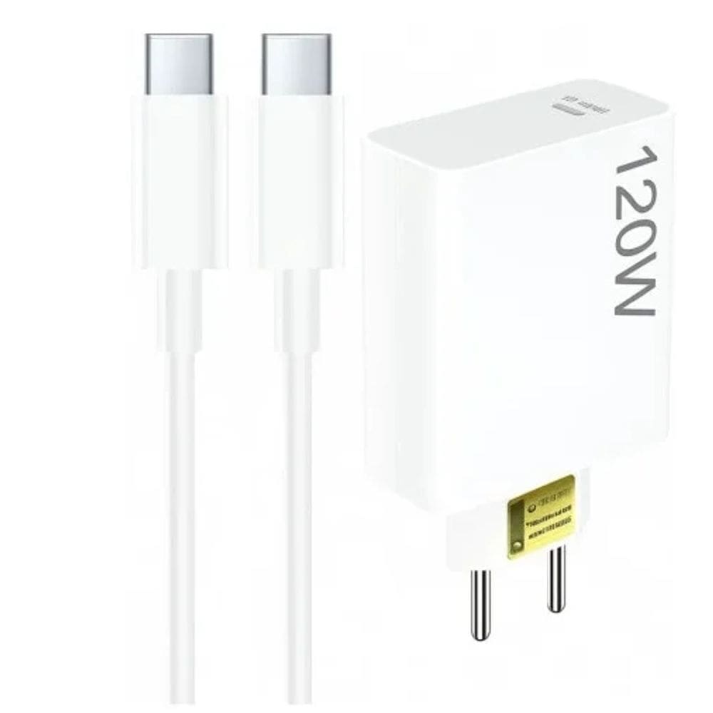 Carregador de Celular Turbo USB c/ Cabo Tipo-C 120W QC3.0 LE-626PD