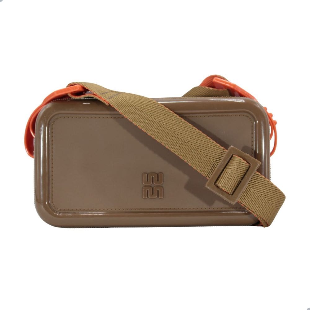 Bolsa Melissa Duo Strap Bag Marrom