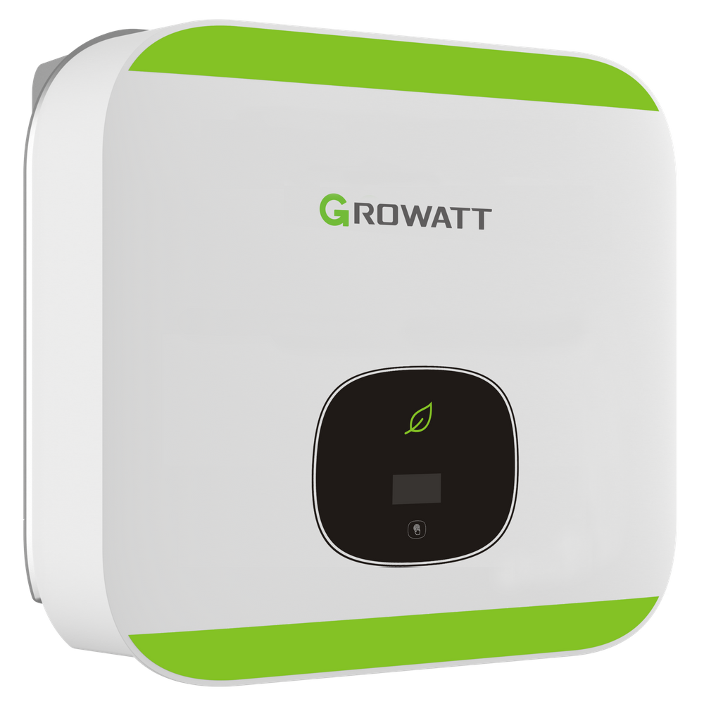 Inversor Solar Growatt MIN 6000TL-X2 6kW Monofásico - On-Grid, 1 MPPT, 220V, Proteção AFCI