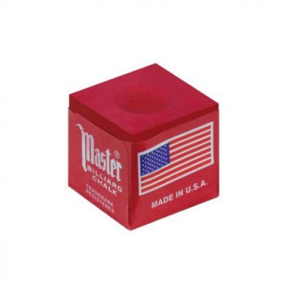 Giz Profissional Sinuca Master Tweetn Vermelho USA Unidade