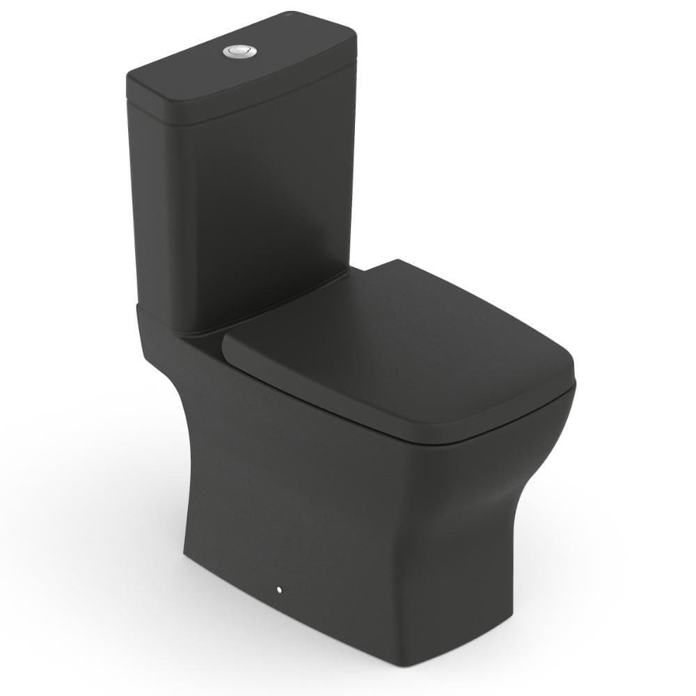 Kit Vaso Sanitário Com Caixa Acoplada Assento Termofixo E Acessórios De Instalação Boss Onix Celite