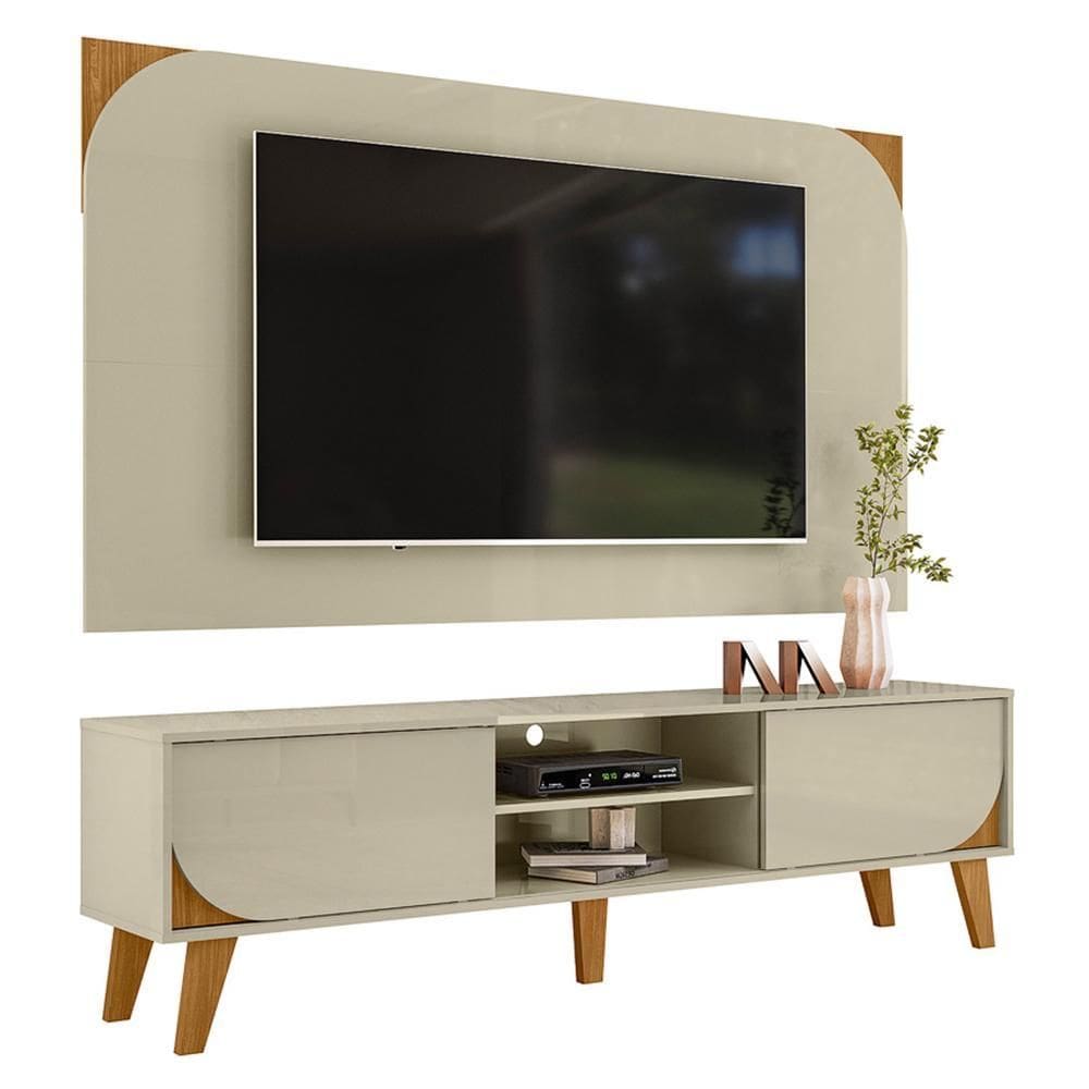 Rack Bancada com Painel Duna para TV até 65” - Madetec