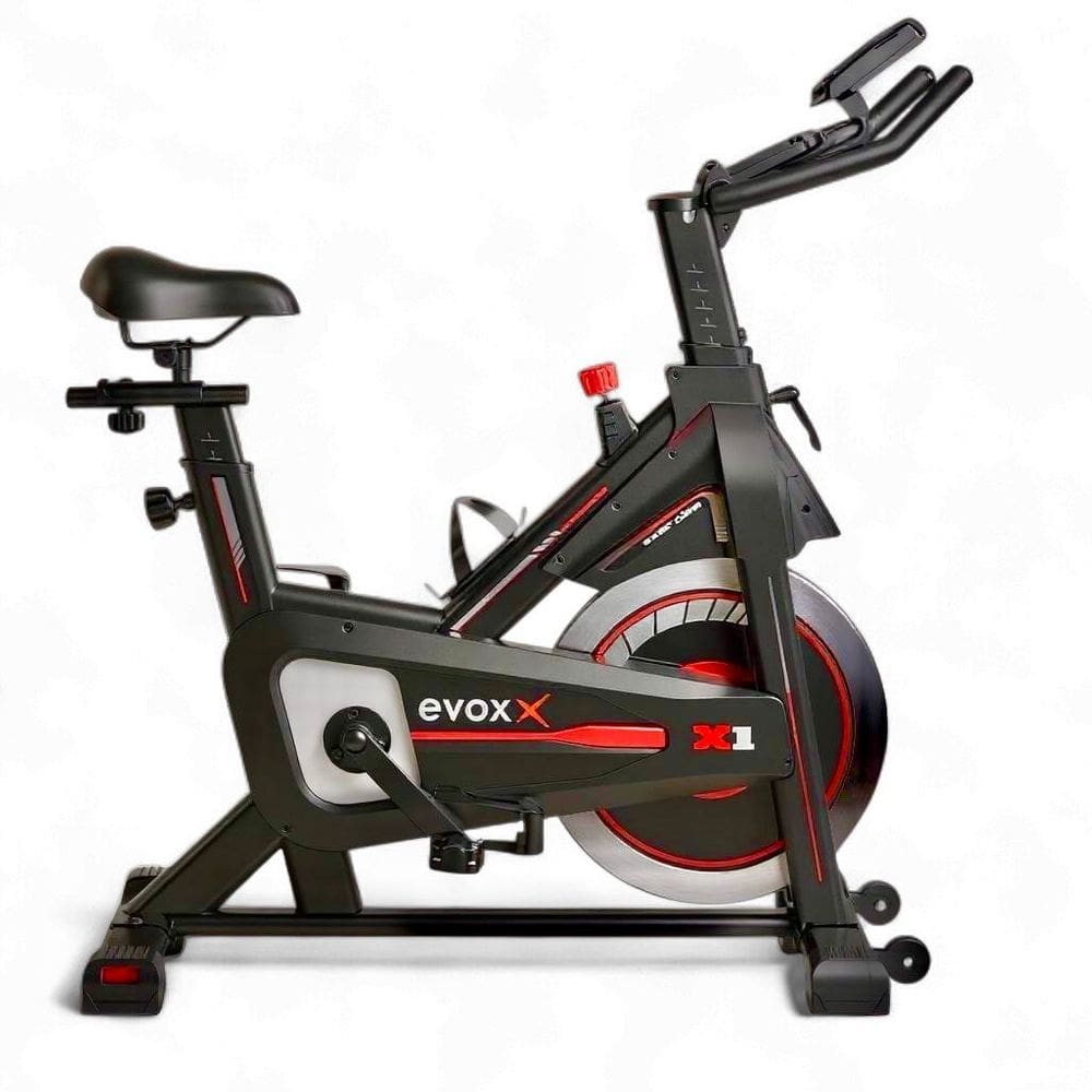 Bicicleta Spinning Profissional Evox X1 Roda de Inércia 10Kg