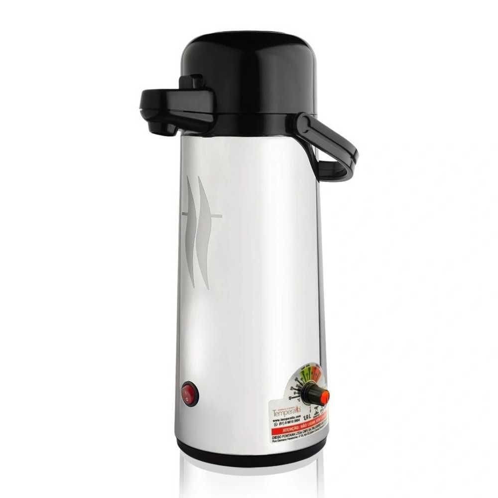 Garrafa Térmica Elétrica 1,9 Litros com Regulagem de Temperatura 220V - Temperatta