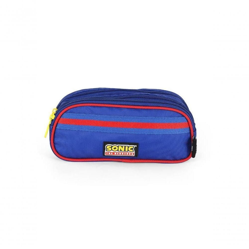 Estojo Sonic Azul - Unico Azul