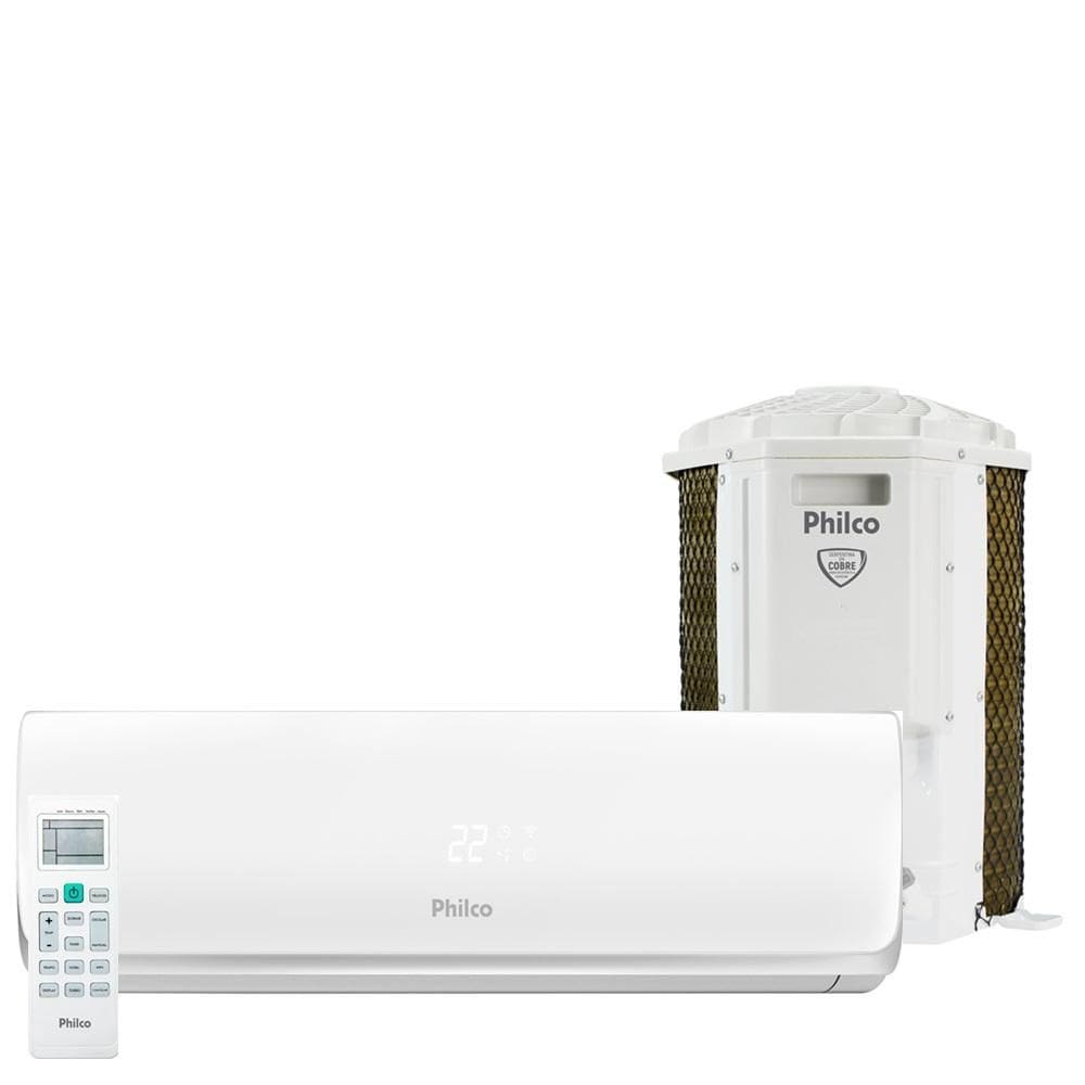 Ar Condicionado Split Philco Hi Wall 9.000 BTU/h Frio Bifásico Branco PAS9FT 220V