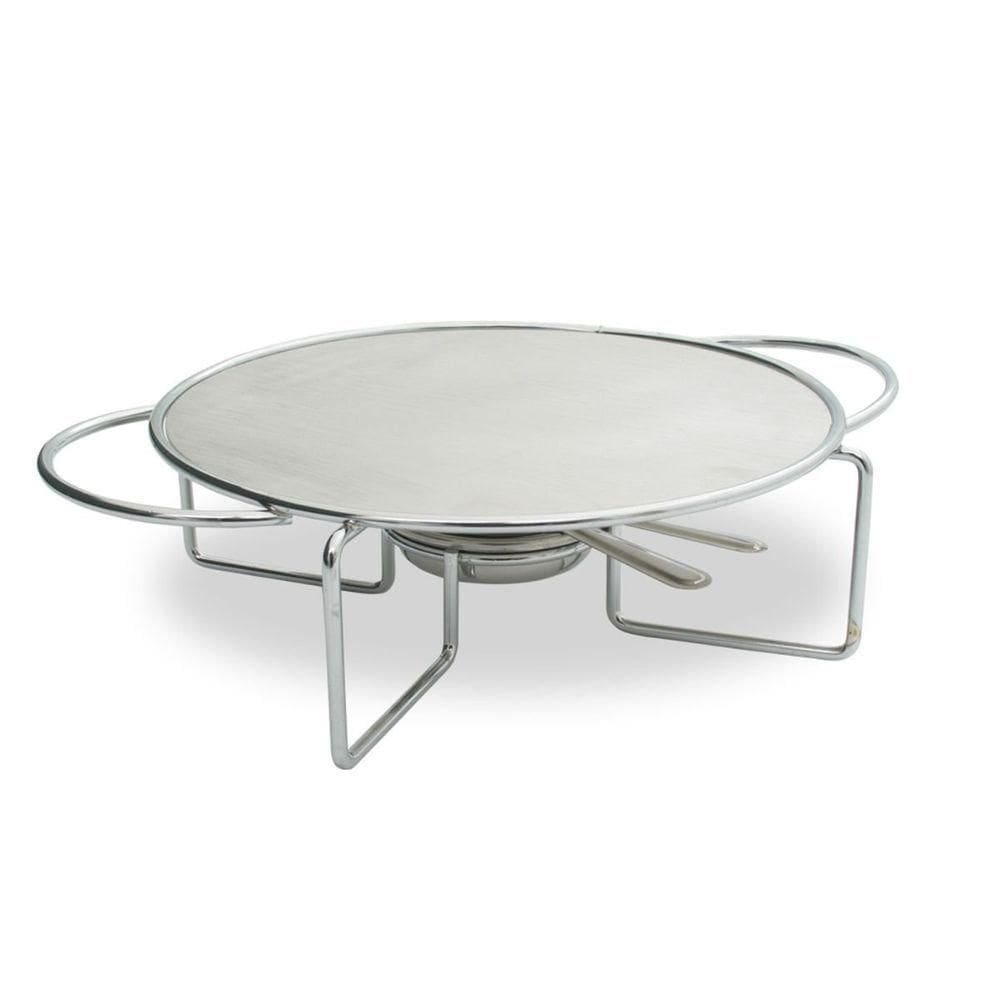 Rechaud Redondo 270 Mm Chapa Alumínio Ravinox 510