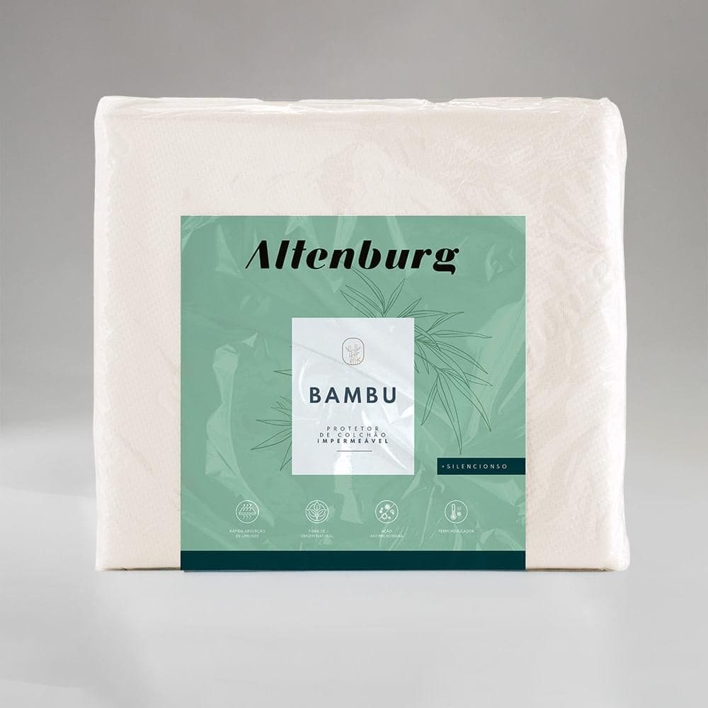 Protetor de Colchão com Elástico King Altenburg Bambu