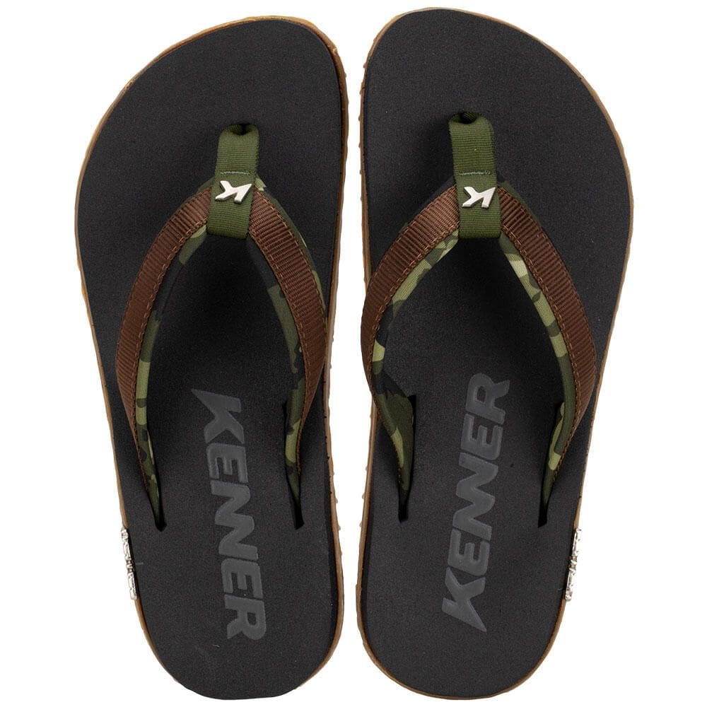 Chinelo Masculino Kivah Army Kenner Emf