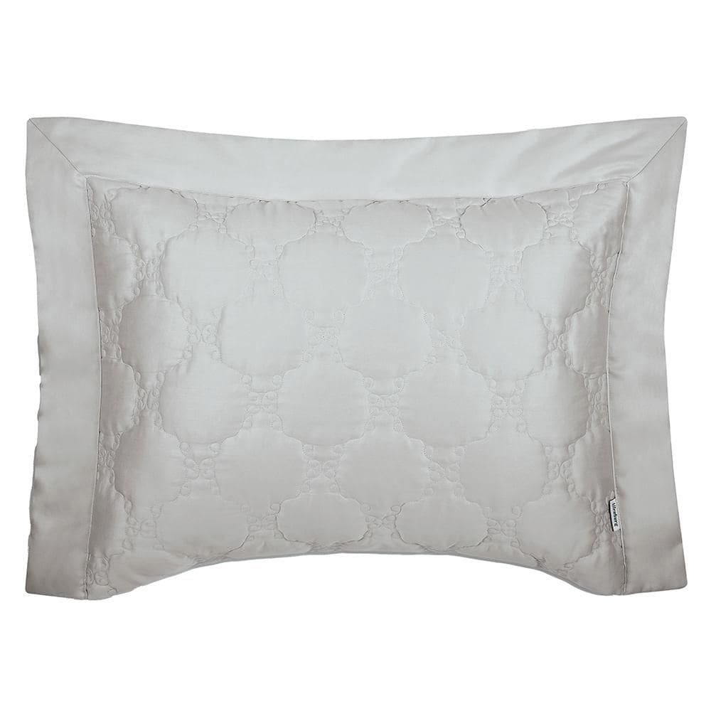 Porta-Travesseiro Bordados em Cetim 300 Fios Ornament