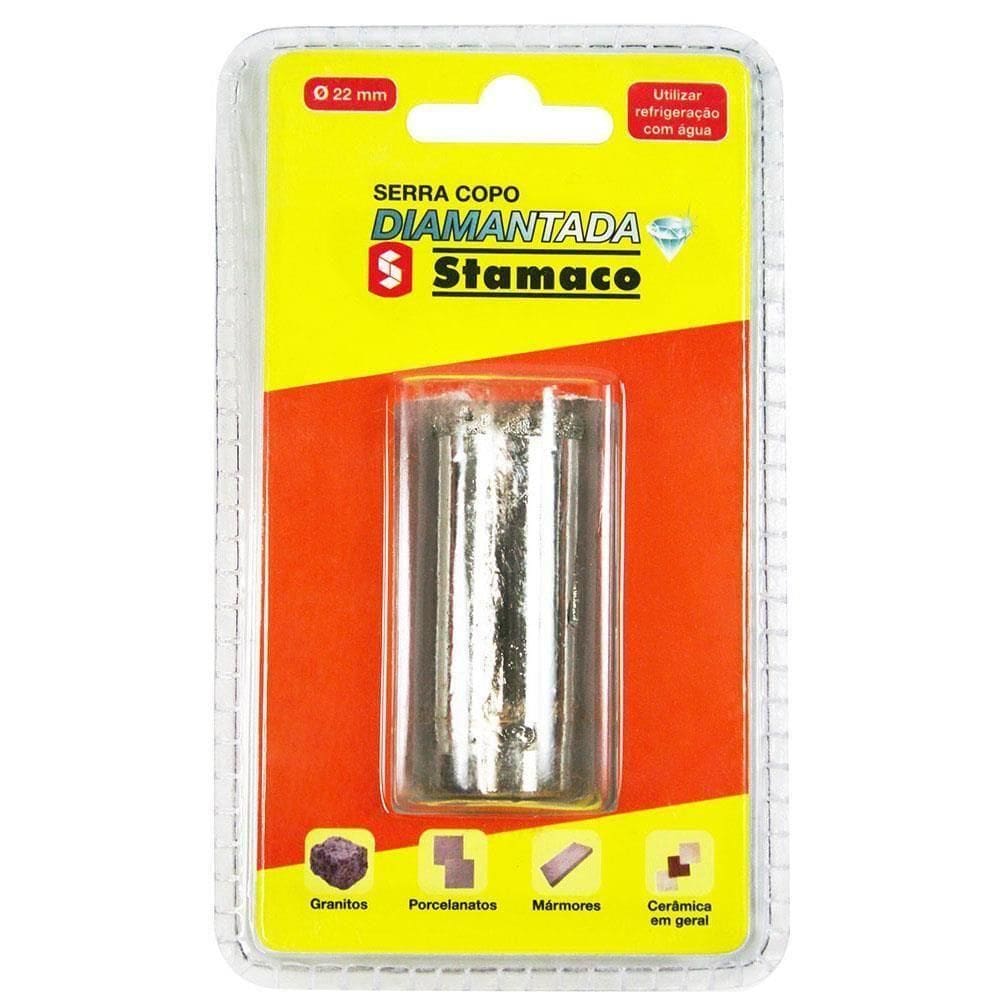 Serra Copo Diamantada 22 Mm - 1829 - Stamaco Serra Copo Diamantada 22mm Stamaco 182.9