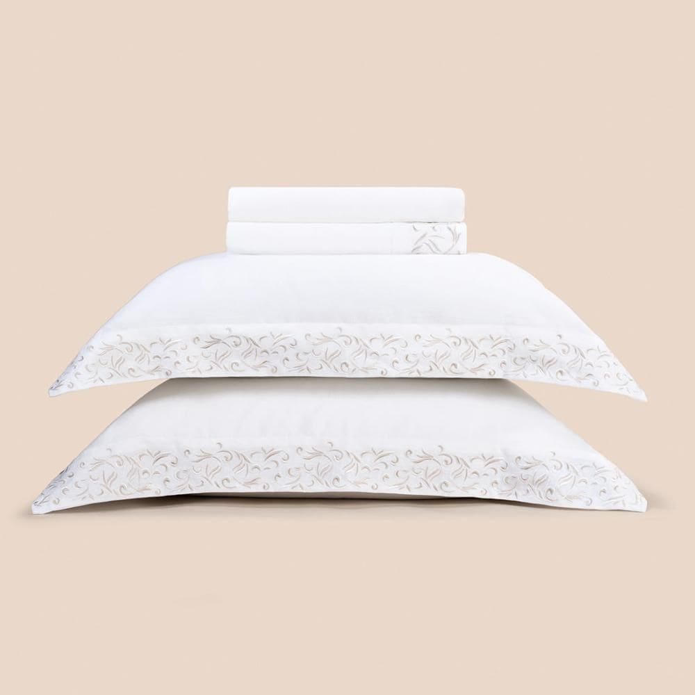 Jogo de Cama Queen 4 Peças Altenburg Haus Fábula Branco