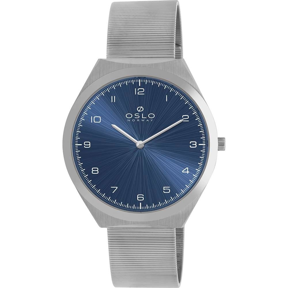 Relógio Oslo Masculino Ref: Ombsssvx0001 D2sx Slim Prateado
