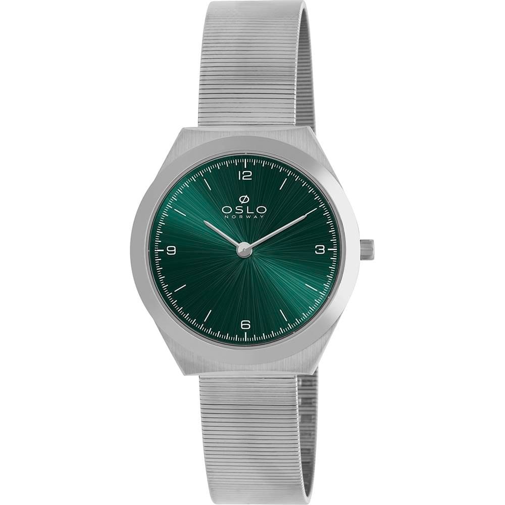 Relógio Oslo Feminino Ref: Ofbsssvx0001 E2sx Slim Prateado