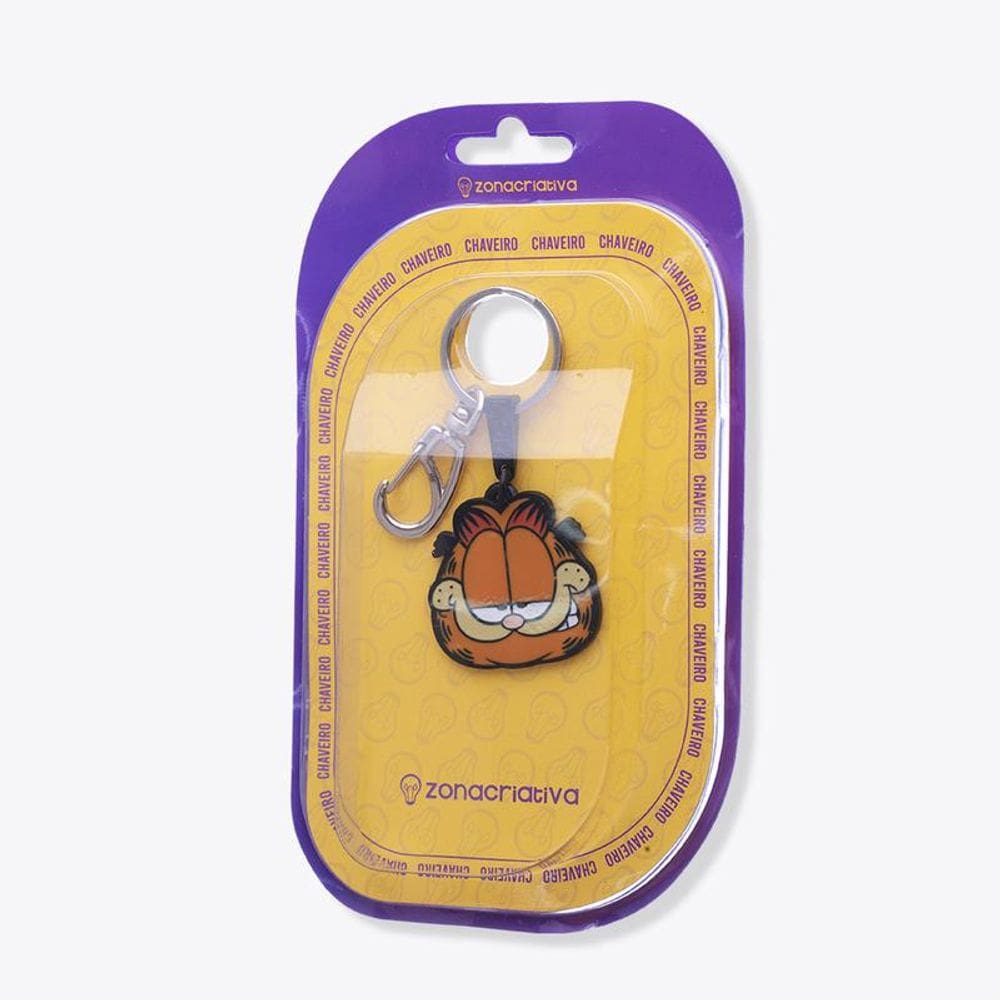 Chaveiro Blister Garfield - Zona Criativa