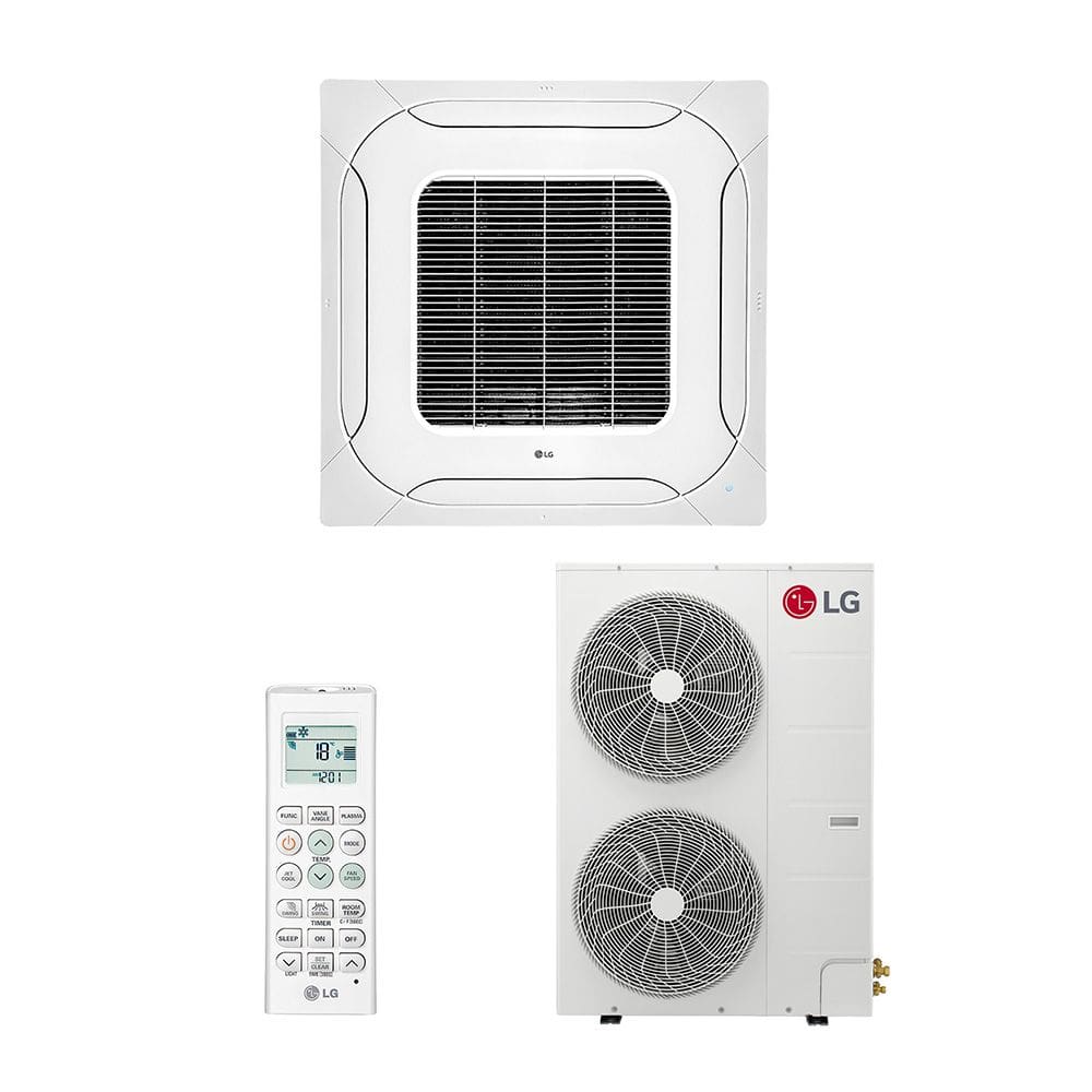 Ar Condicionado Split Cassete 4 Vias - Inverter R-32 - LG - 48.000 BTUs - Frio - 220V Monofásico