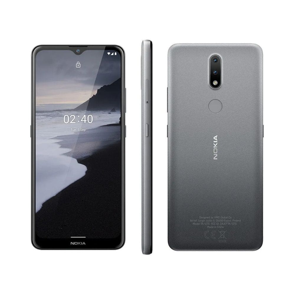 Usado: Nokia 2.4 64 GB Cinza - Regular
