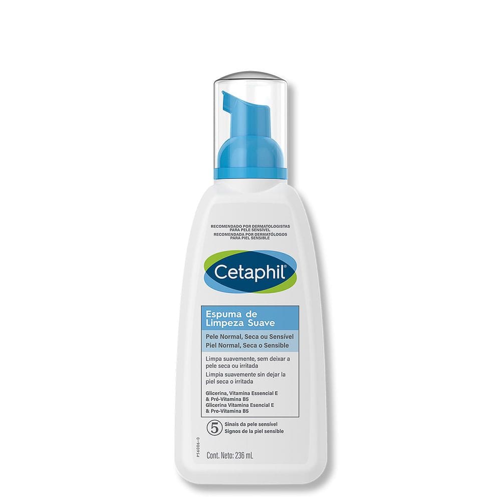 Cetaphil Espuma de Limpeza Suave 236ml