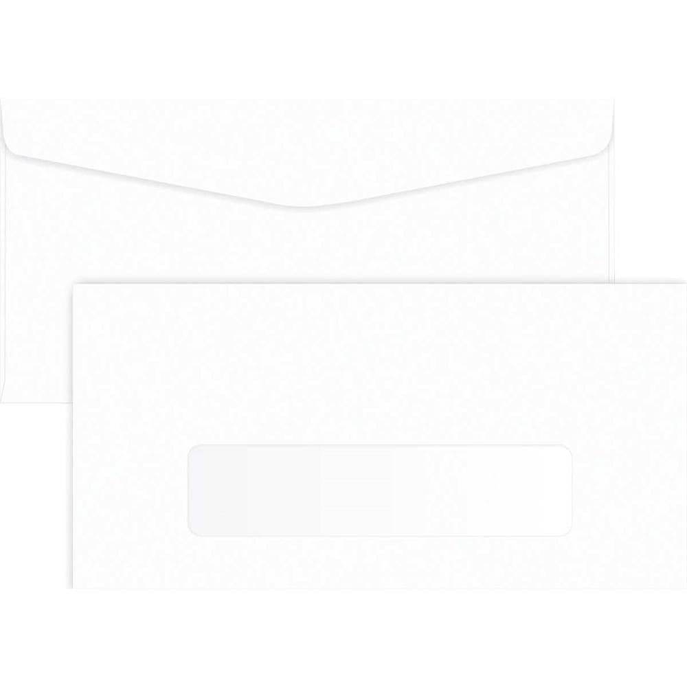 Envelope Ofício 114x229 75g Branco c/Janela 1000un - Foroni