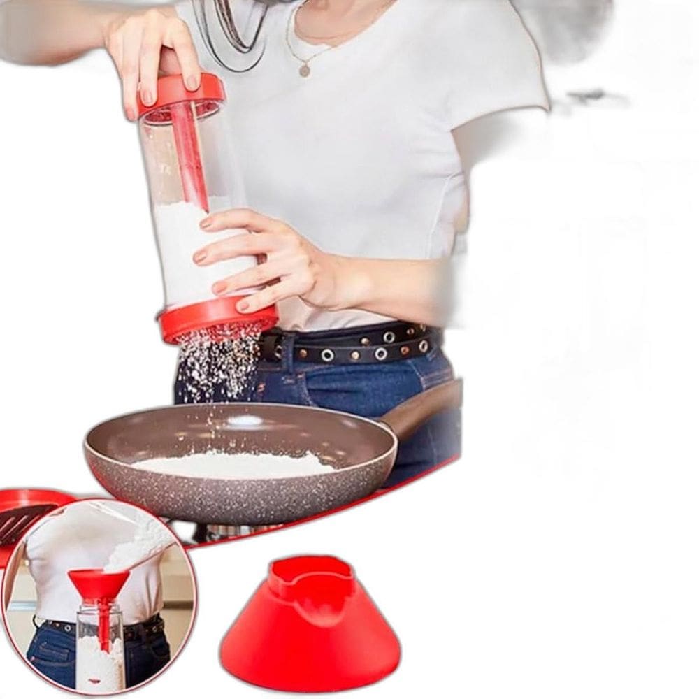 Tapioqueira Pratico Com Polvilhador Para Tapioca