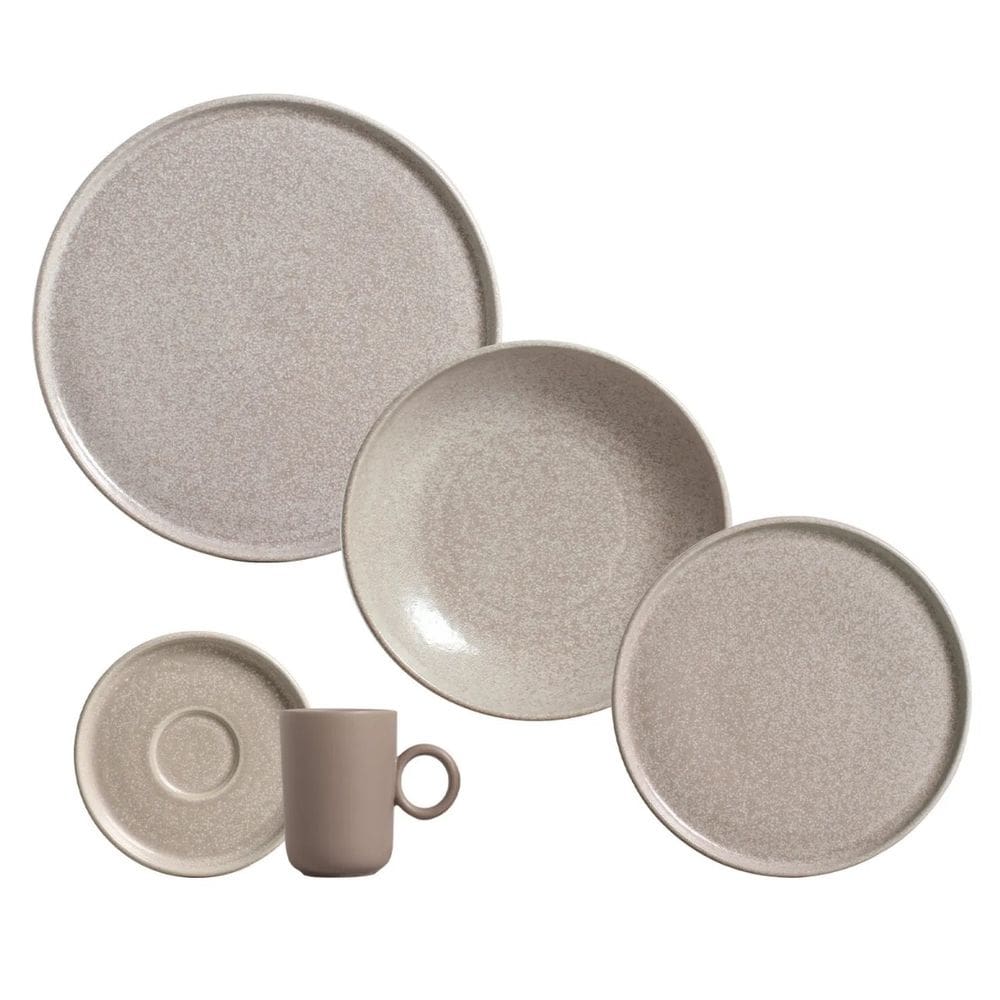 Aparelho de Jantar 20 Peças Basic Sandy (para 4 pessoas) Por