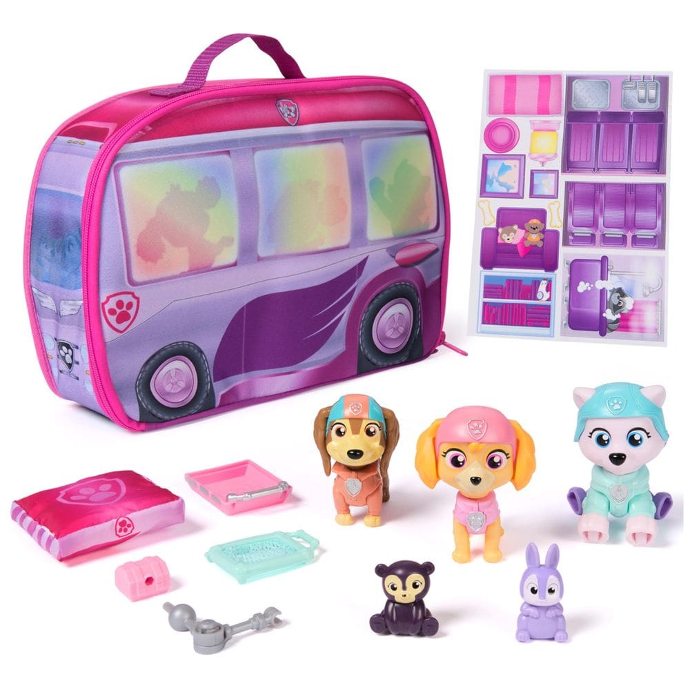 Boneco Toy Paw Patrol Skyes World Rescue Camper
