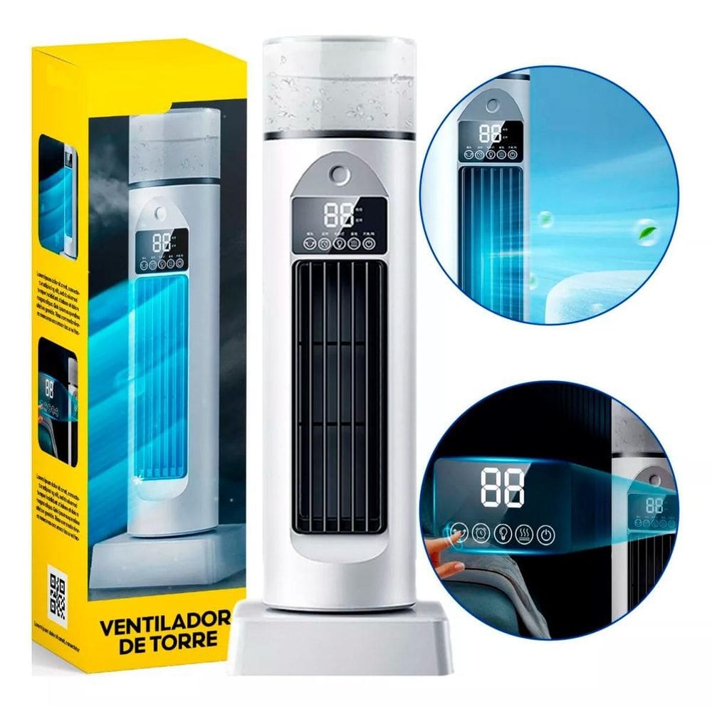 Ventilador Torre Controle Remoto Para Maior Praticidade