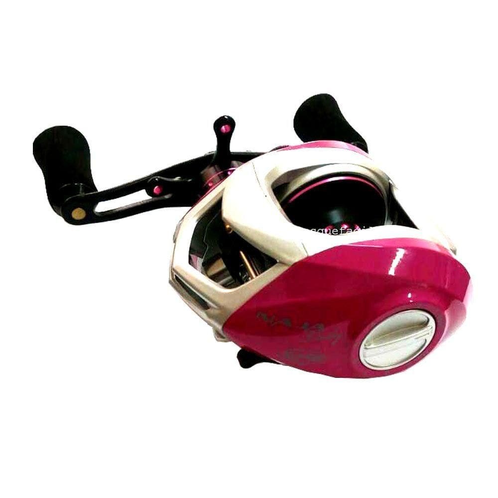 Carretilha Para Pesca Maruri Naja Lady 10r Lado Da Manivela Esquerda