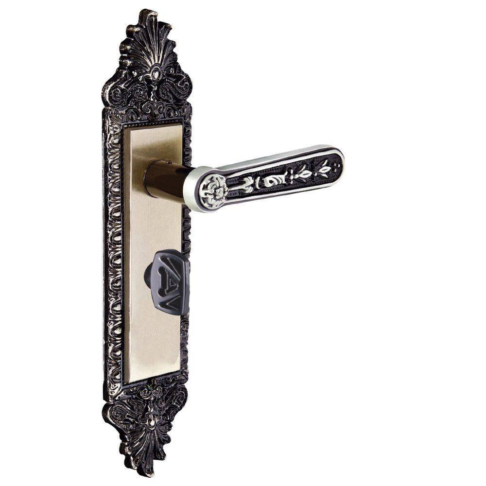 Fechadura Banheiro Alavanca S40mm Latonado Colonial Aliança