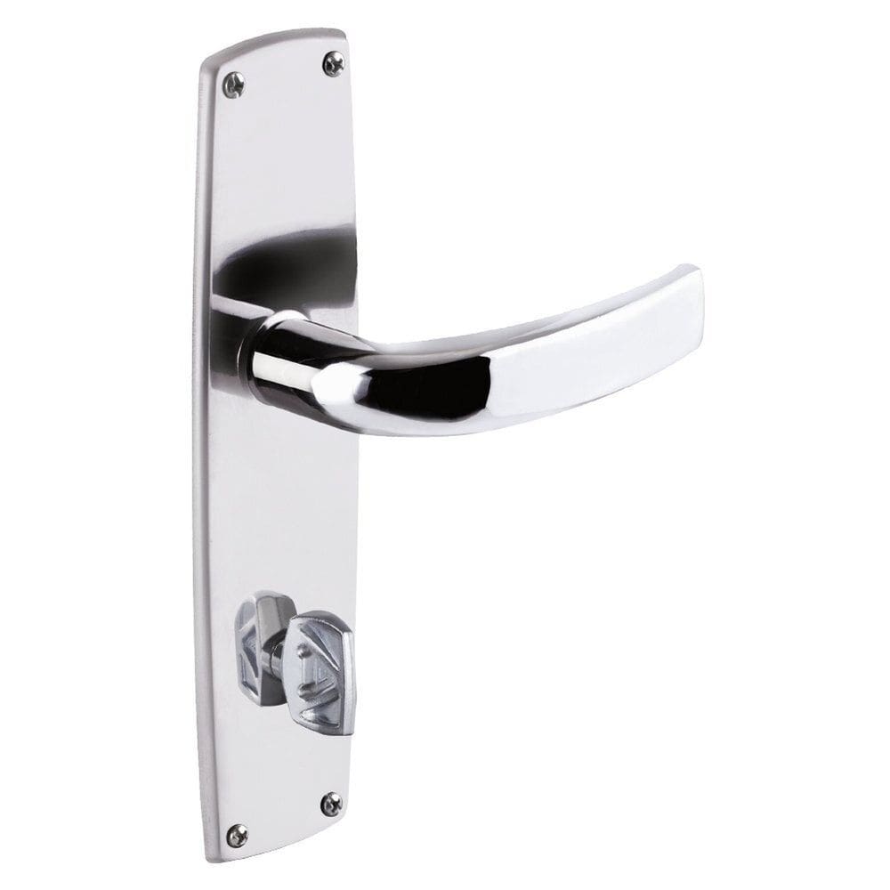 Fechadura Banheiro Alavanca Inox Polido Classic Aliança