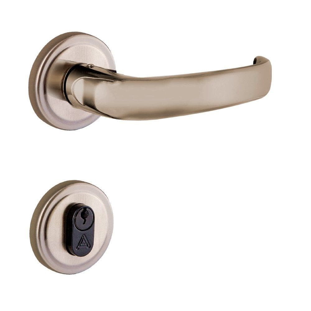 Fechadura Entrada Latonado Orion Anatomic Aliança