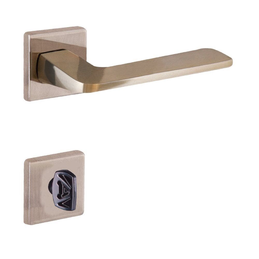 Fechadura Banheiro Roseta Latonado Ultra Line Aliança