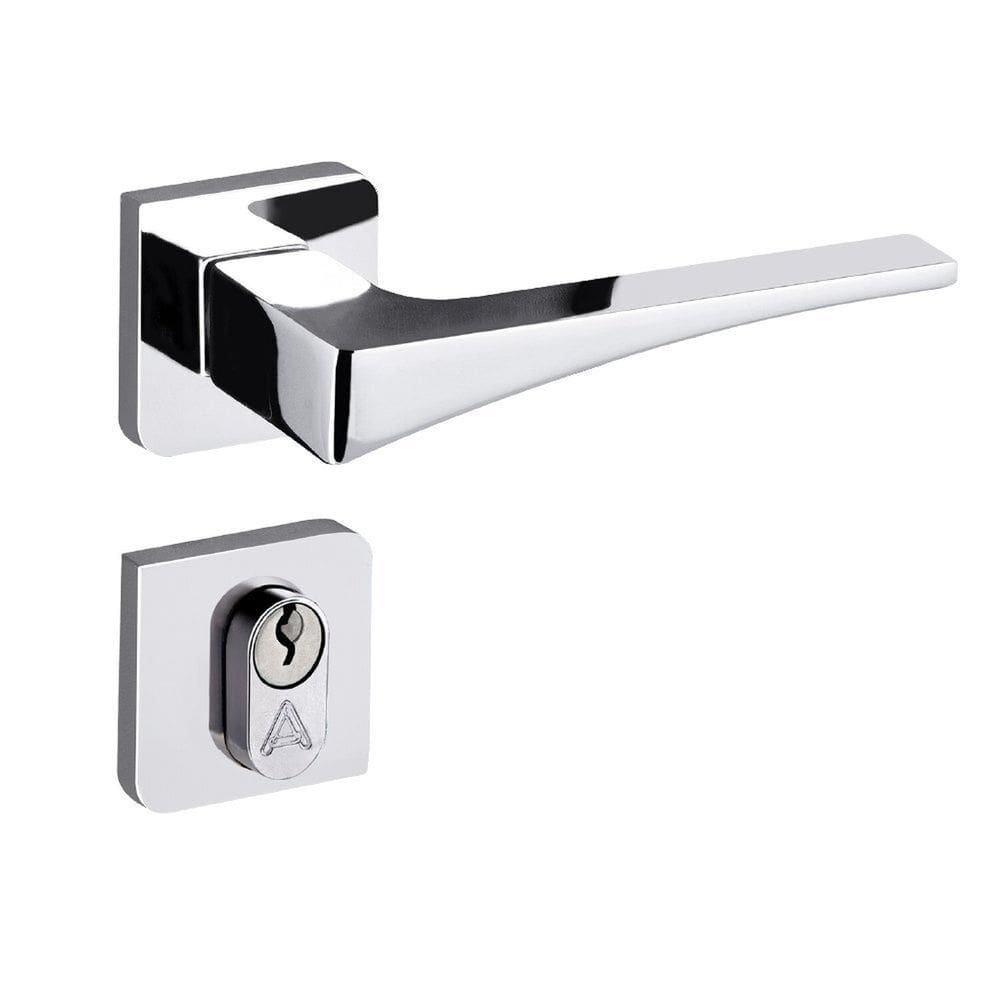 Fechadura Entrada Roseta S4cm Maxx Aliança