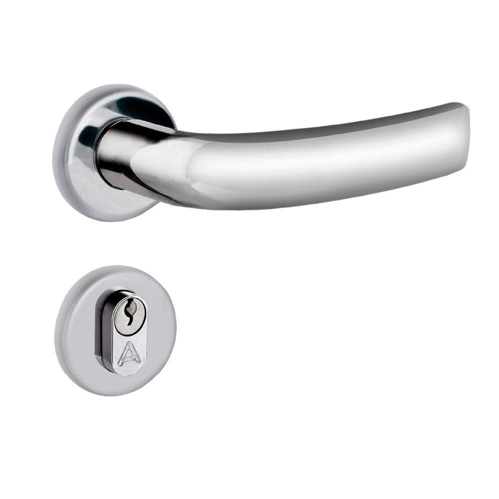 Fechadura Entrada Roseta 4cm Galaxy Aliança