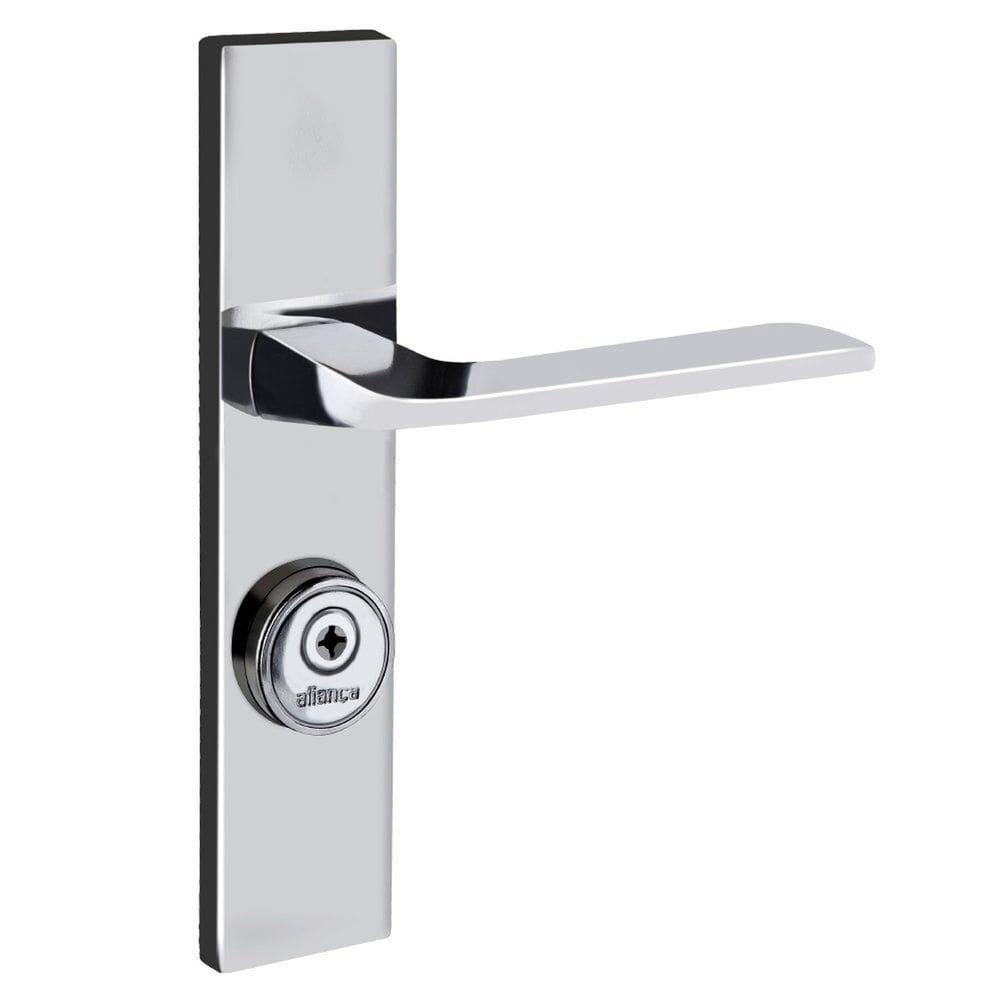 Fechadura Espelho S40 Cromado Tetra Ultra Line Aliança